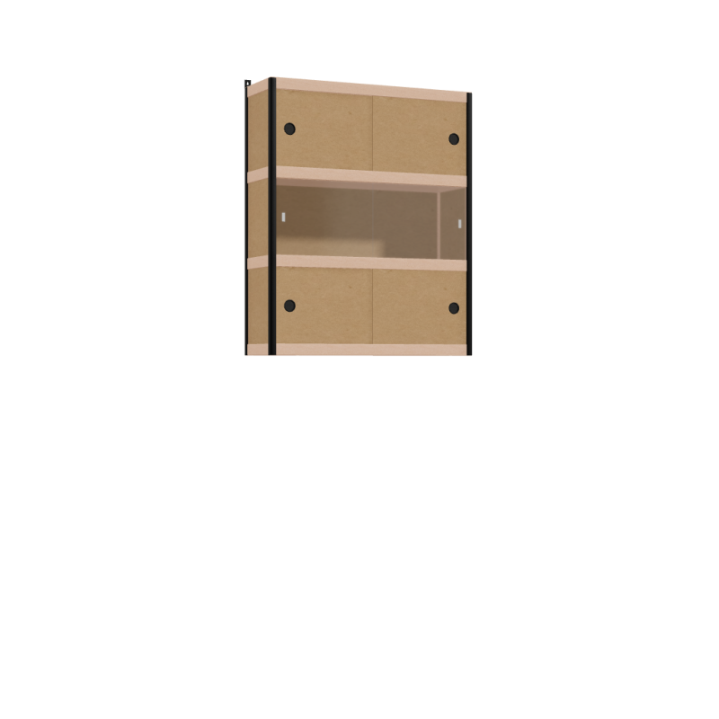 Hanging cabinet (97x80x25 cm)