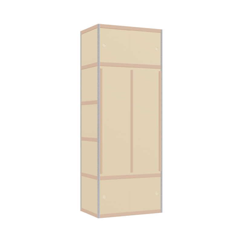 Kleerkast (209x80x52 cm)