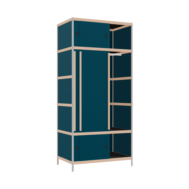 Penderie (219x100x62 cm)