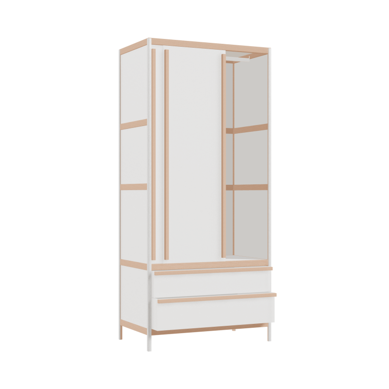 Wardrobe (198x90x52 cm)