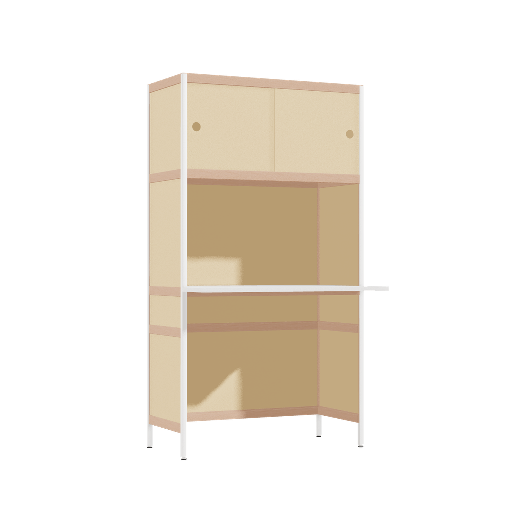 Cantilevered desk (165.5x90x63.6 cm)