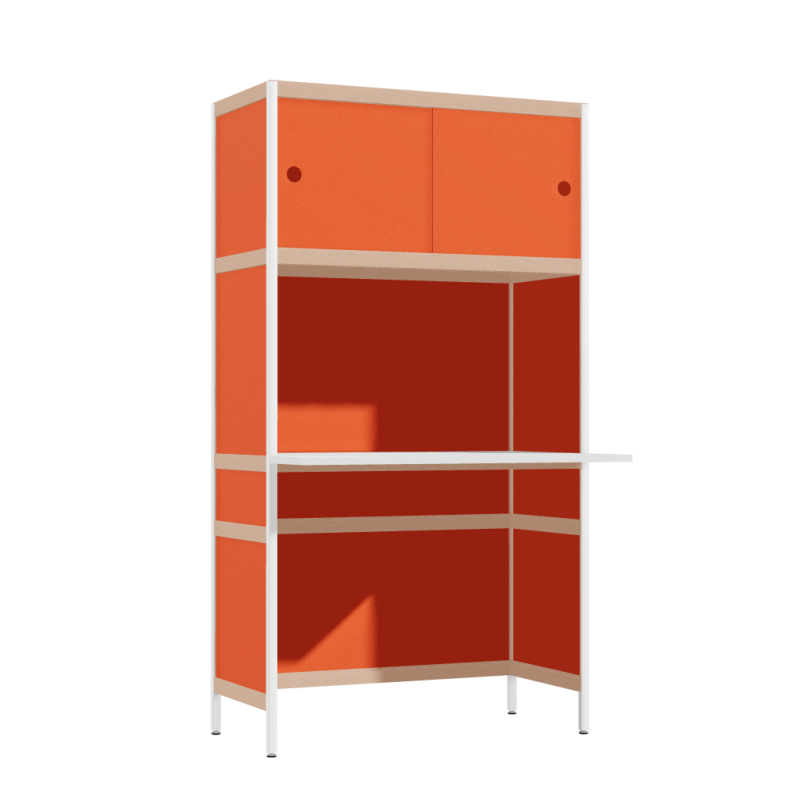 Overhangend bureau (165.5x90x63.6 cm)