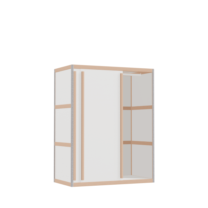 Penderie (127x100x52 cm)