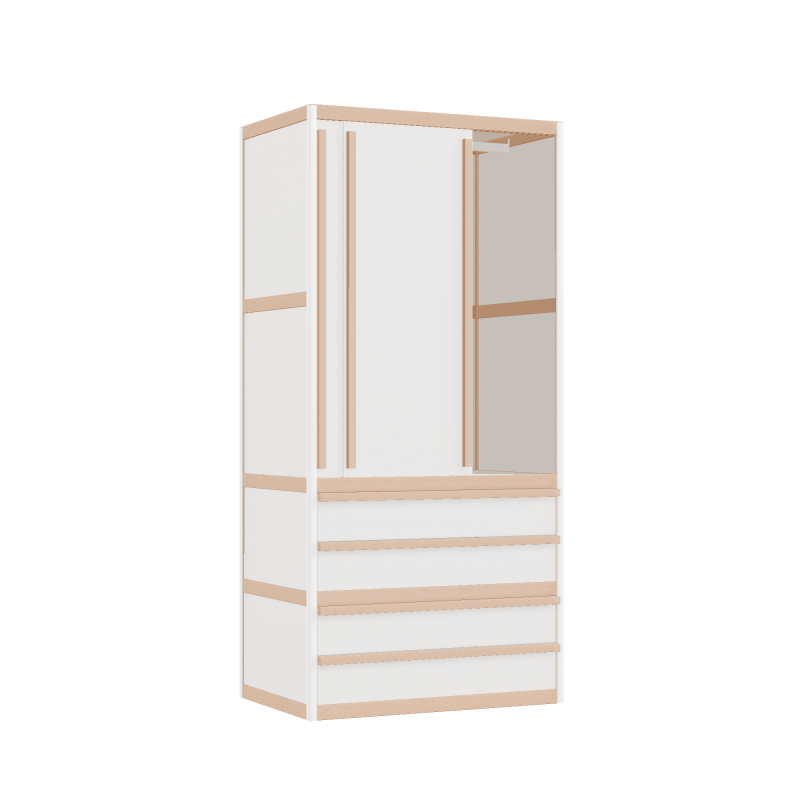 Wardrobe (168x80x52 cm)