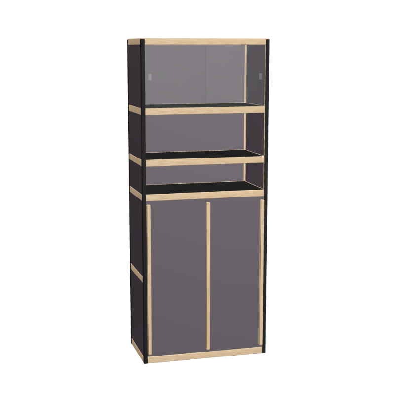 Wardrobe (199x80x42 cm)