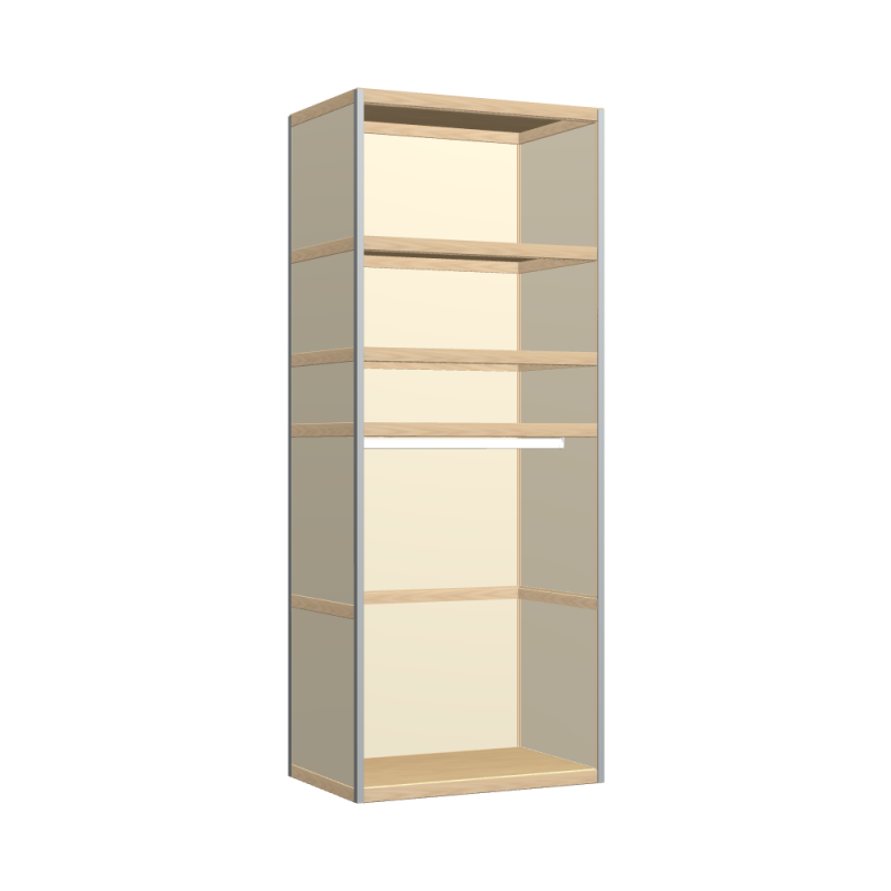 Wardrobe (199x80x52 cm)