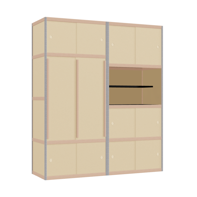 Furniture (188x160x52 cm)