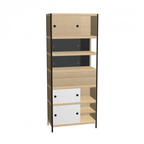 Display cabinet (220x90x42 cm)