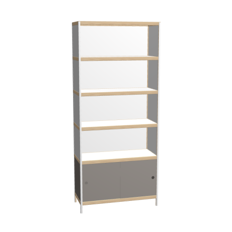 Cabinet (229x100x42 cm)