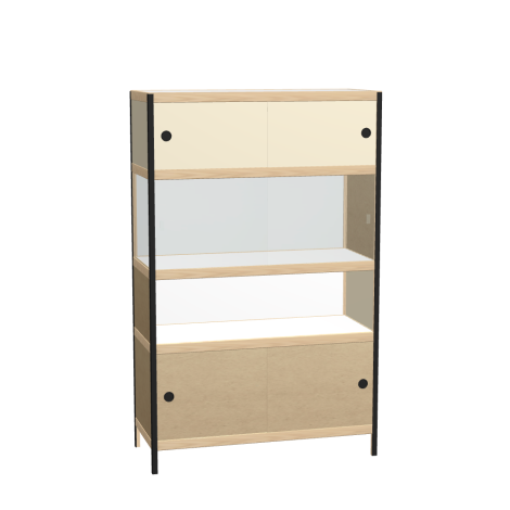 Kast (158x100x42 cm)