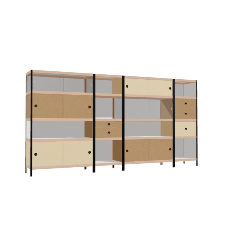 Meubles (158x304x42 cm)