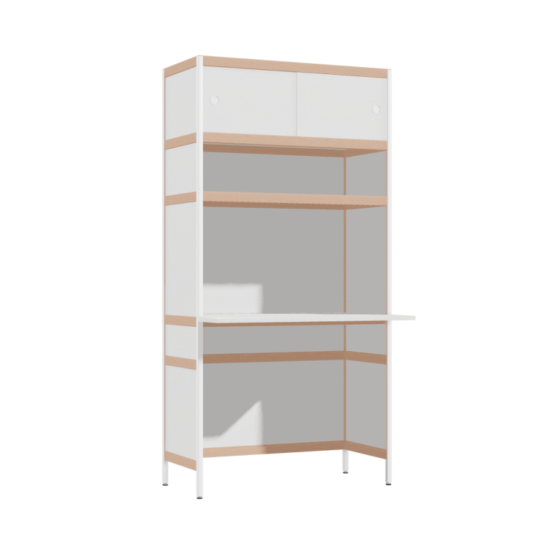Overhangend bureau (179.5x90x63.6 cm)