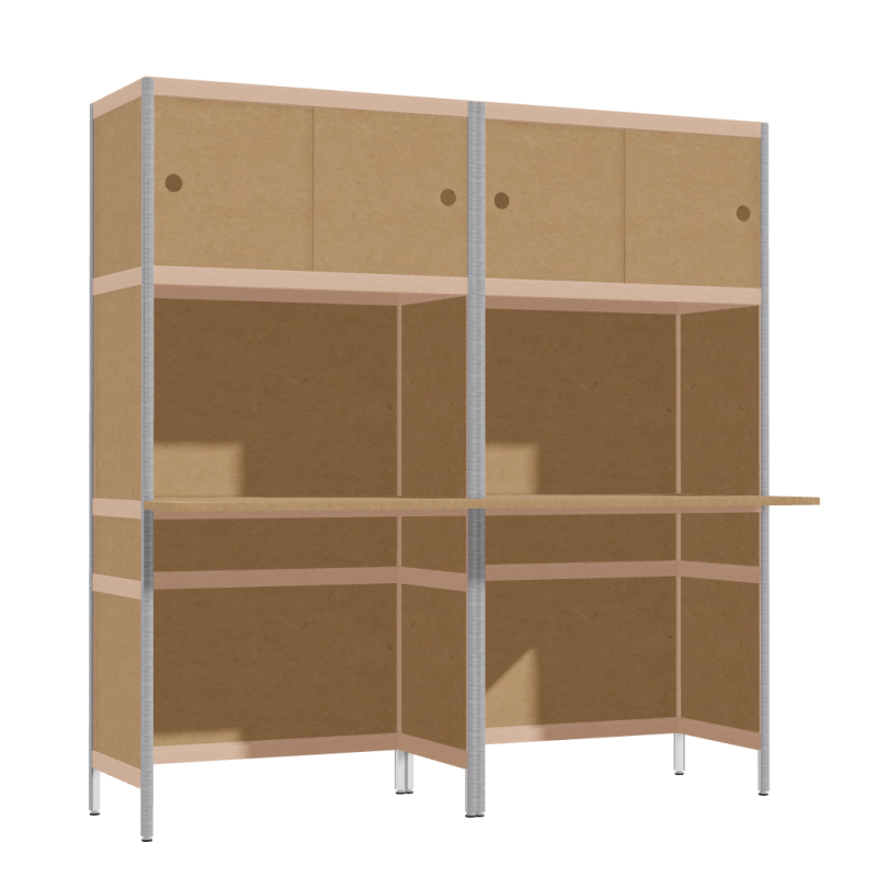 Furniture (165.5x160x63.6 cm)