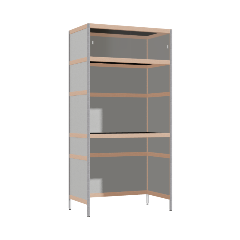 Bureau intégré (180x90x52 cm)