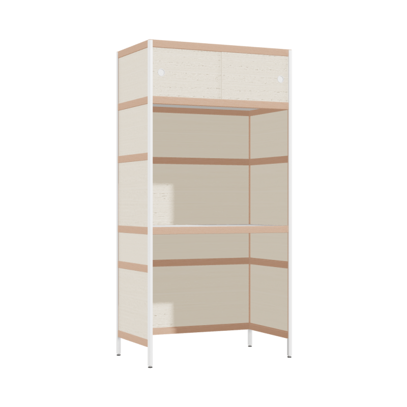 Integrated desk (180x90x52 cm)