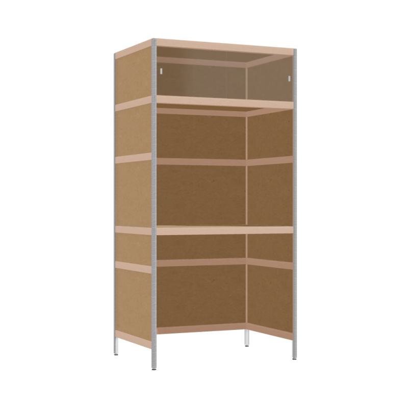 Bureau intégré (180x90x62 cm)