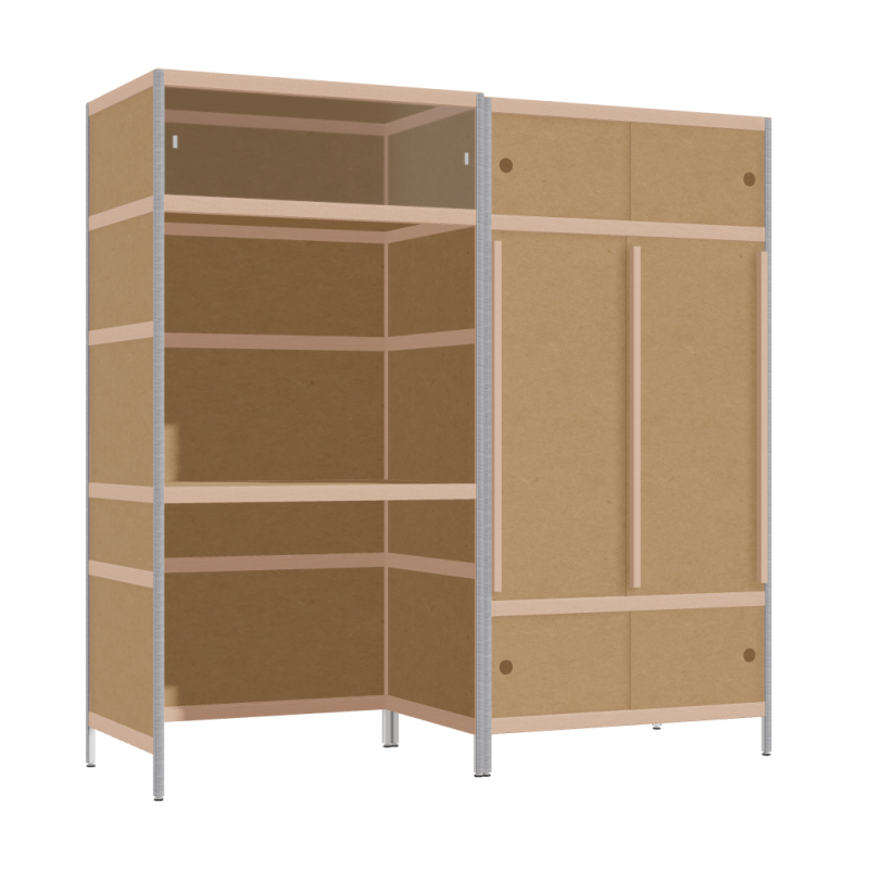 Furniture (180x180x62 cm)