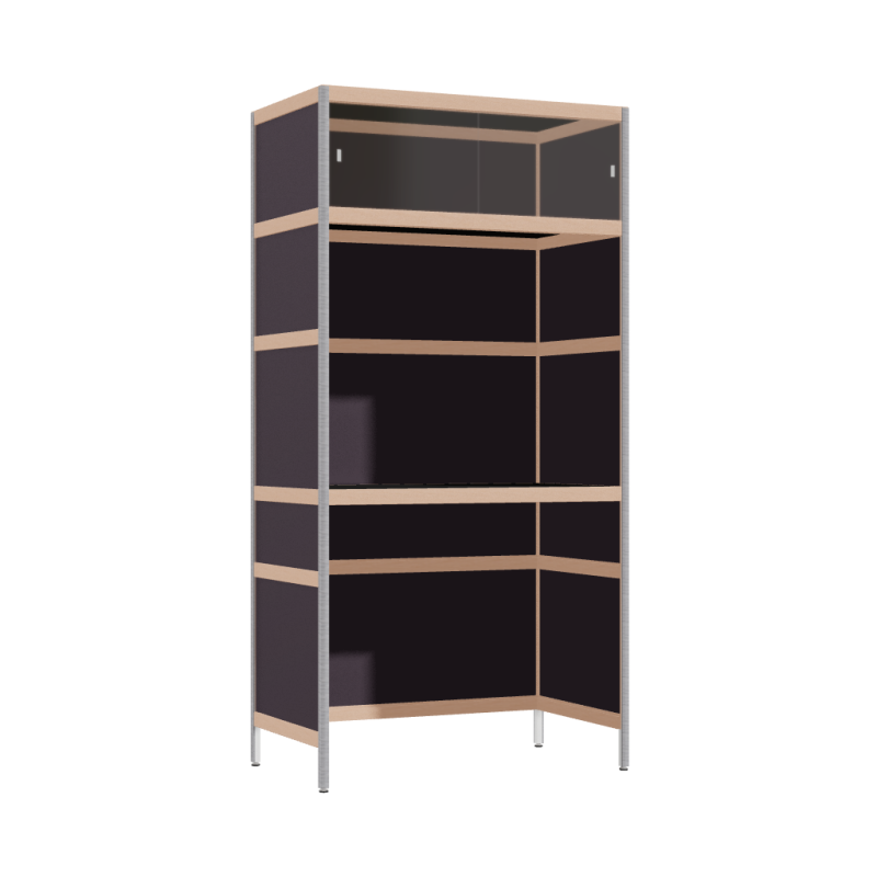 Bureau intégré (180x90x52 cm)