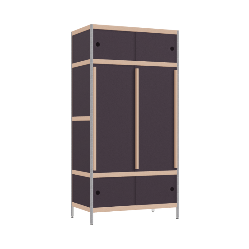 Kleerkast (179x90x52 cm)