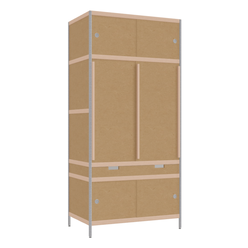 Wardrobe (213x100x62 cm)