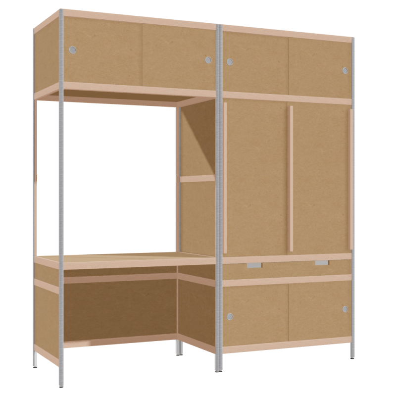 Furniture (213x200x62 cm)