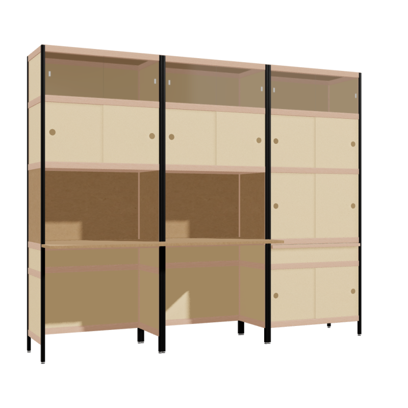 Meubles (196.5x240x63.6 cm)