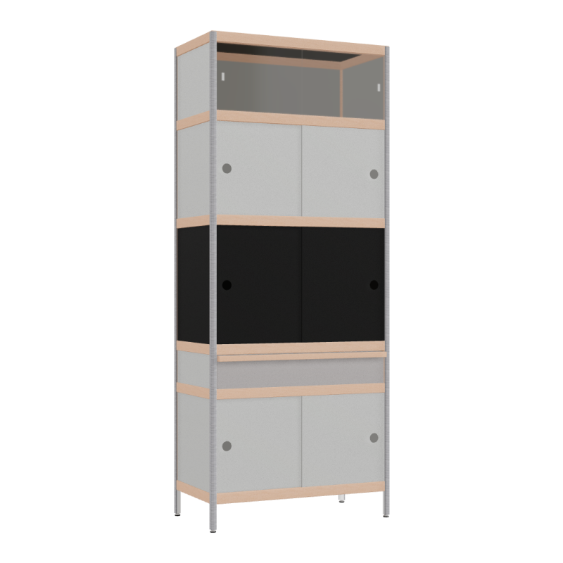 Armoire (196.5x80x42 cm)