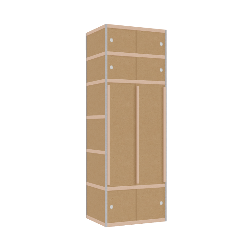 Wardrobe (230x80x62 cm)