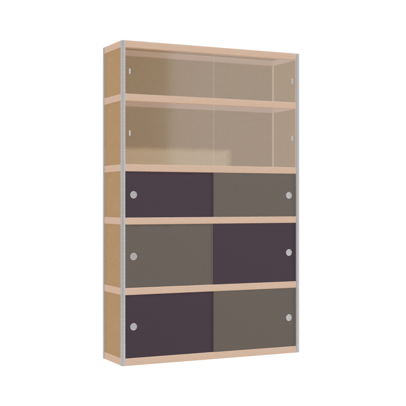 Display cabinet (189x120x32 cm)