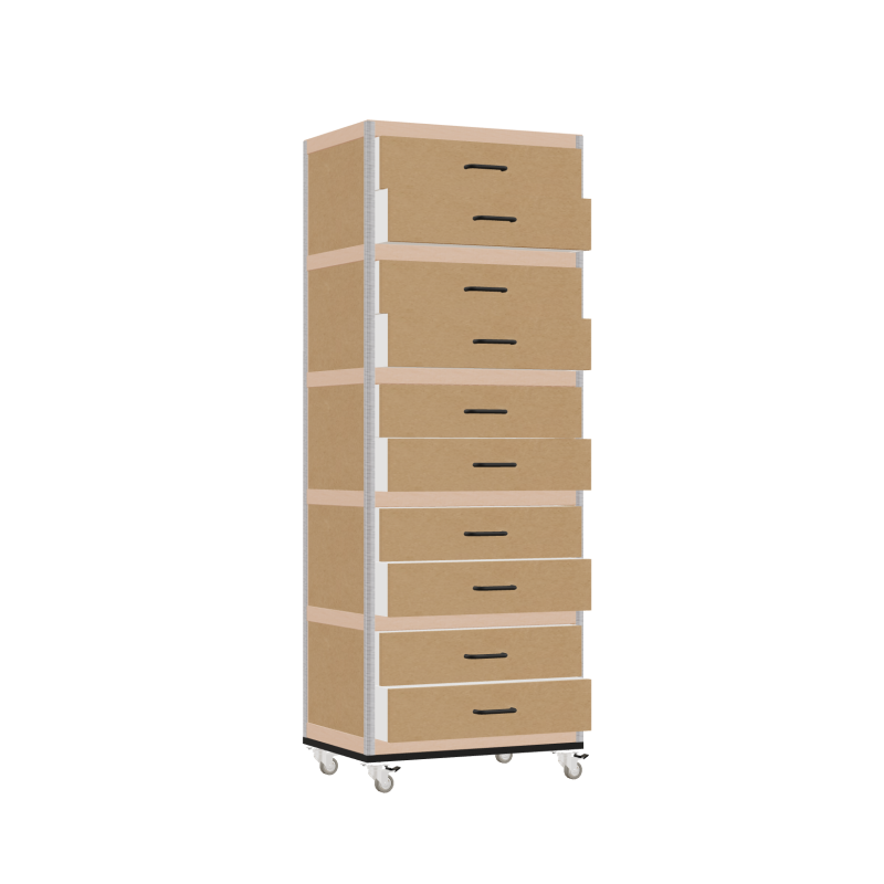 Shelf (168x62x42 cm)