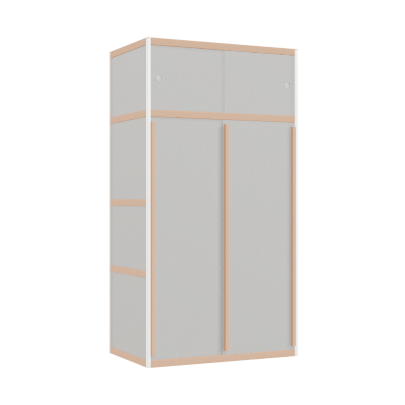 Kleerkast (188x100x62 cm)