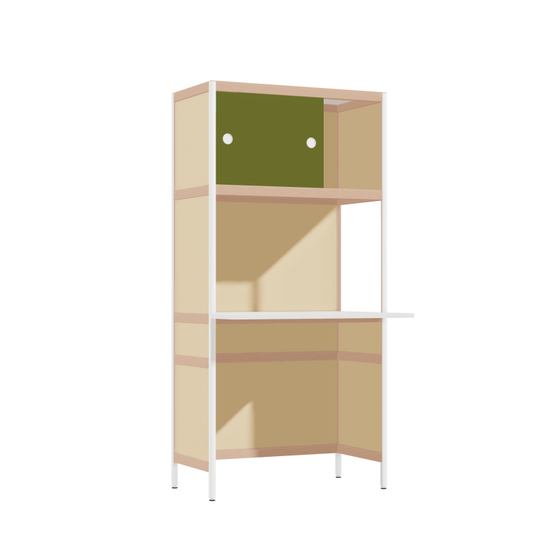 Cantilevered desk (165.5x80x63.6 cm)