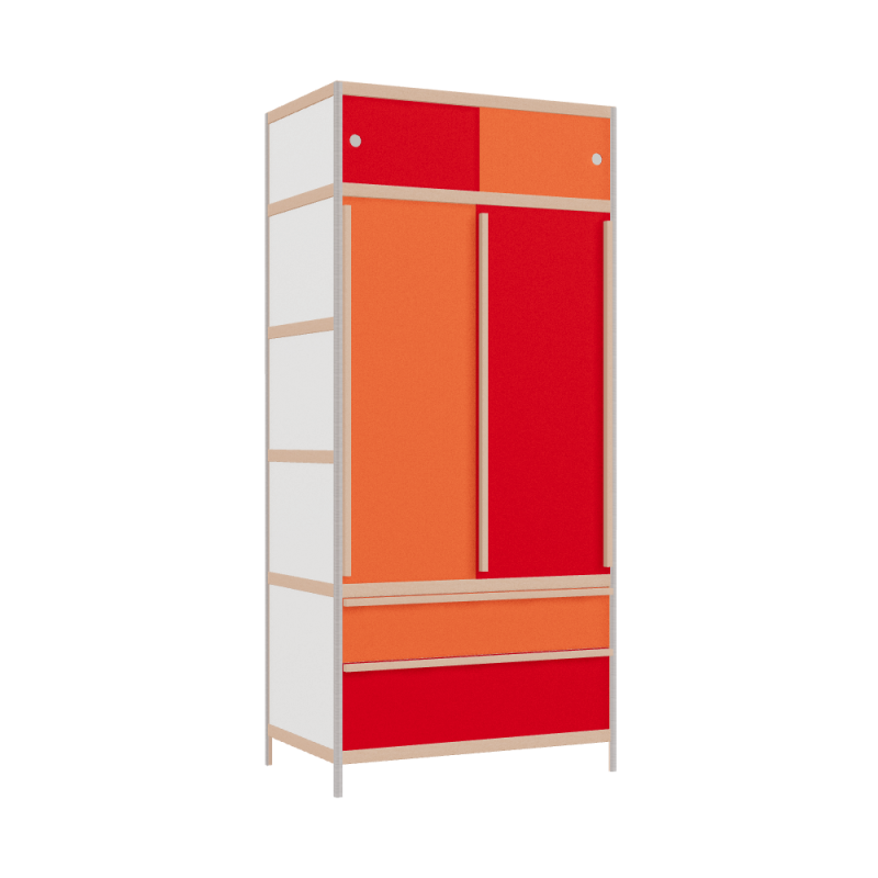 Wardrobe (219x100x62 cm)