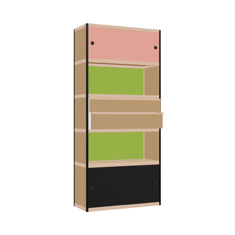 Kast (219x100x42 cm)