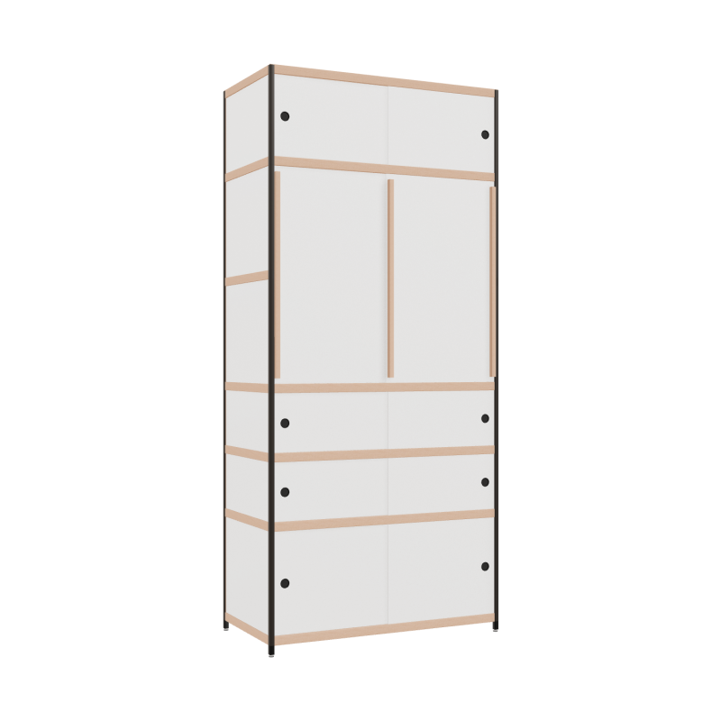 Wardrobe (265x120x62 cm)