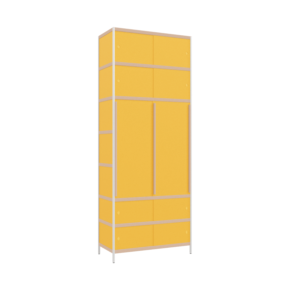 Kleerkast (282x110x52 cm)