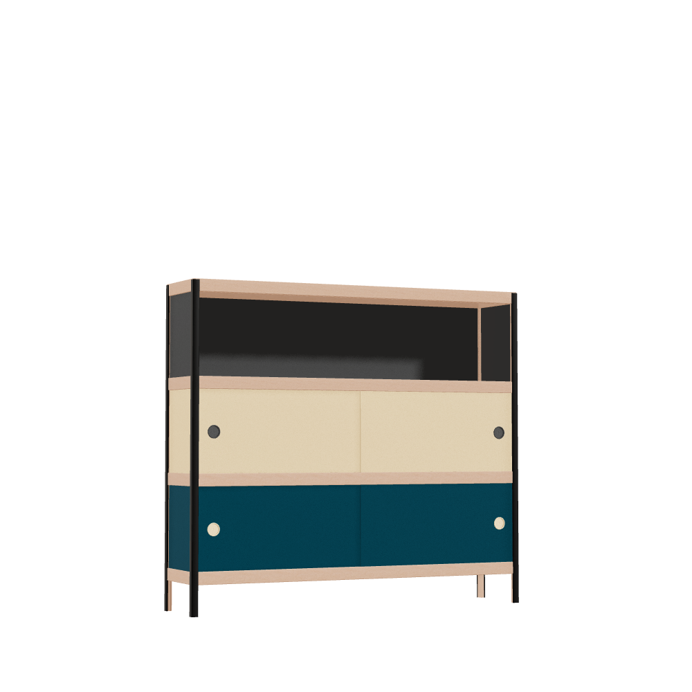 Armoire (107x120x25 cm)