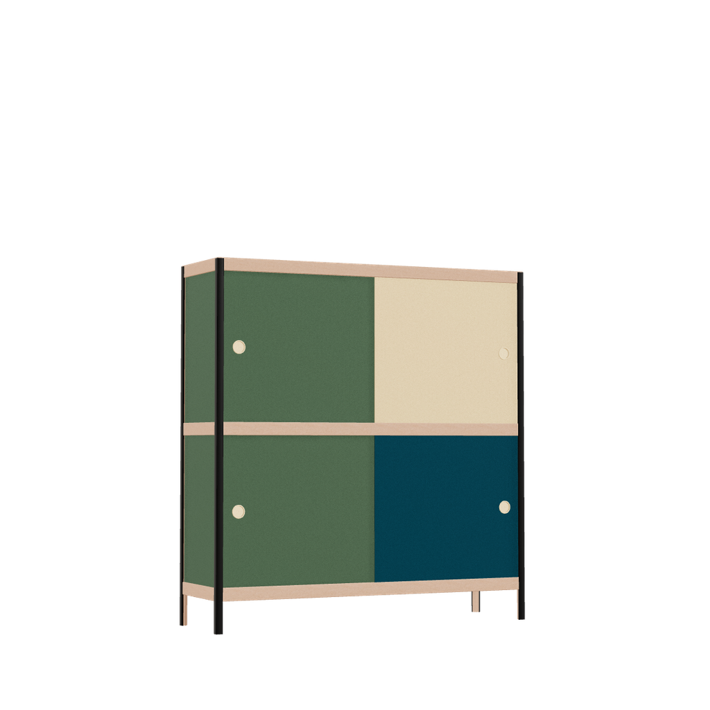 Kast (116x110x32 cm)