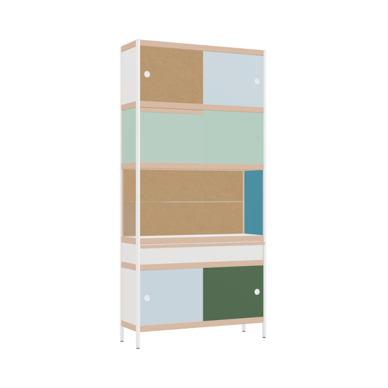 Cabinet (206.5x100x32 cm)
