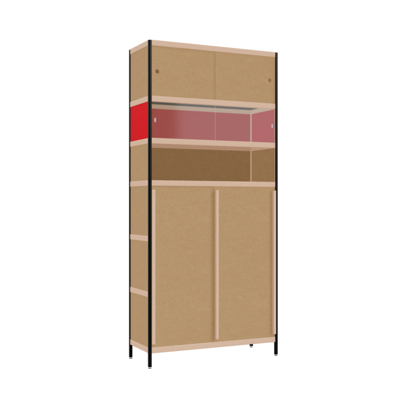 Wardrobe (241x110x42 cm)