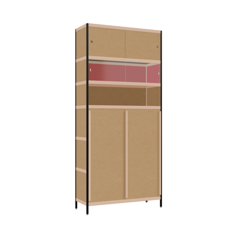 Wardrobe (241x110x42 cm)