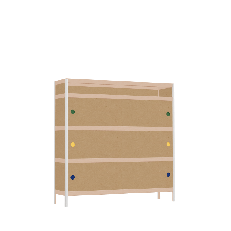 Cabinet (121x120x32 cm)