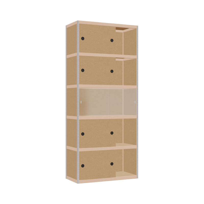 Armoire (209x90x42 cm)