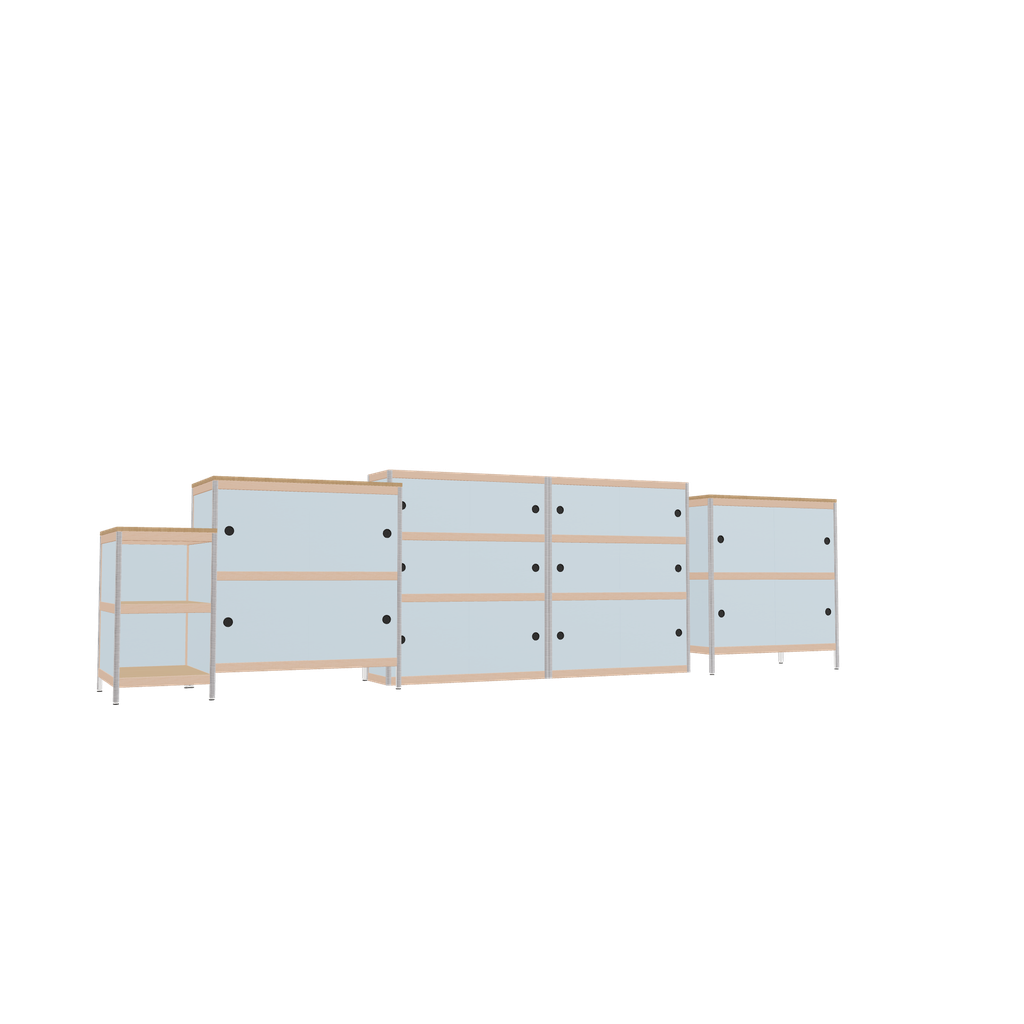 Furniture (107x402x62 cm)