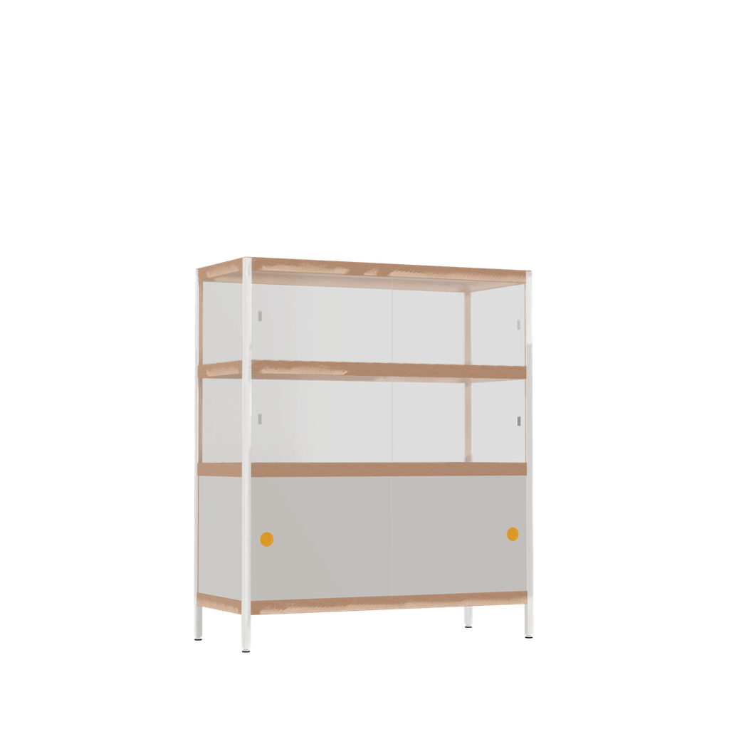 Display cabinet (118x100x42 cm)