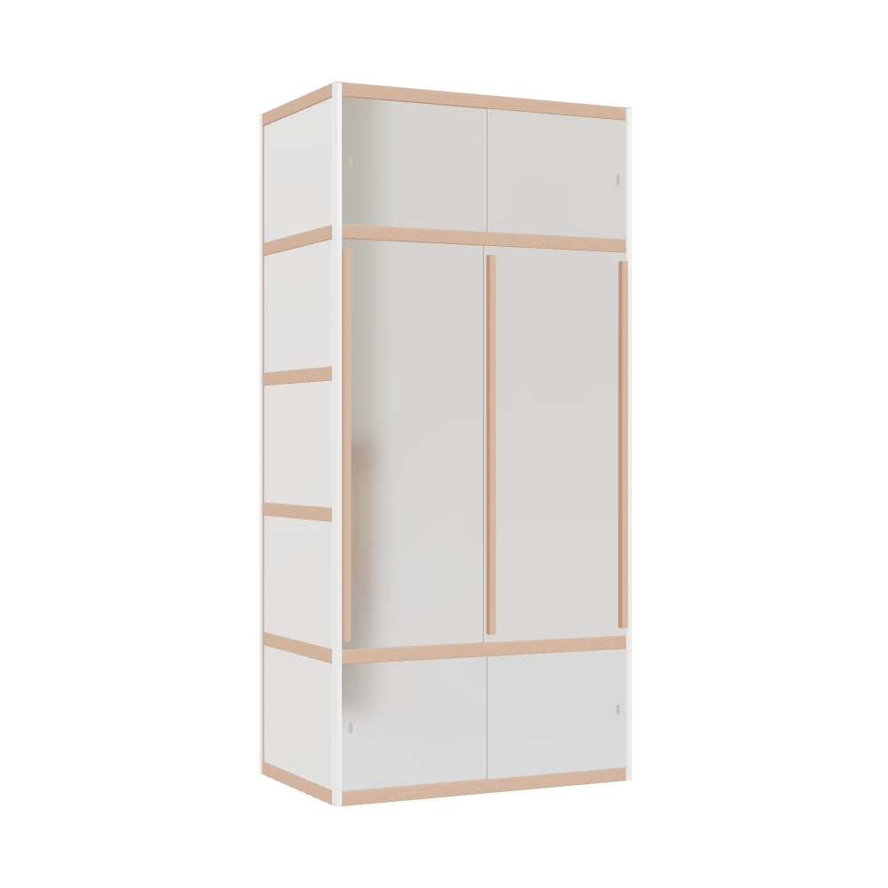 Kleerkast (209x100x62 cm)