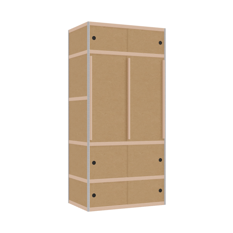 Kleerkast (209x100x62 cm)