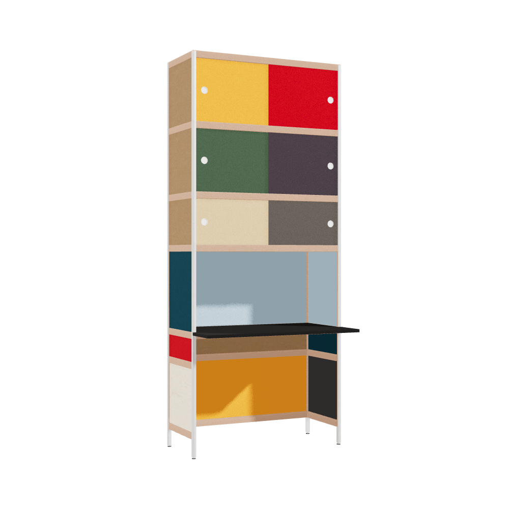 Overhangend bureau (237.5x100x63.6 cm)