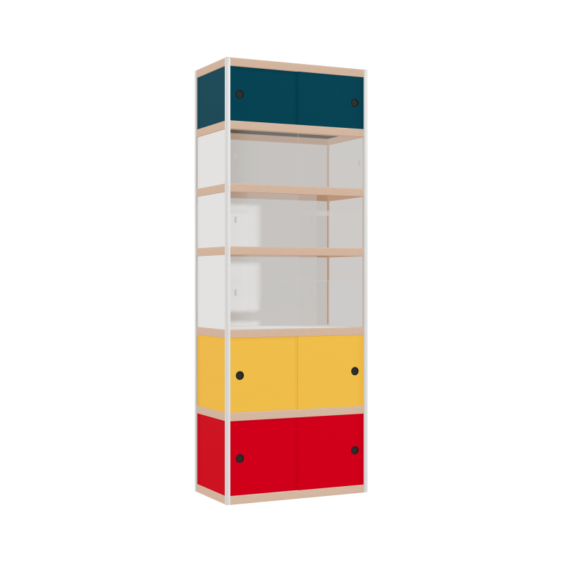 Vitrine (220x80x42 cm)