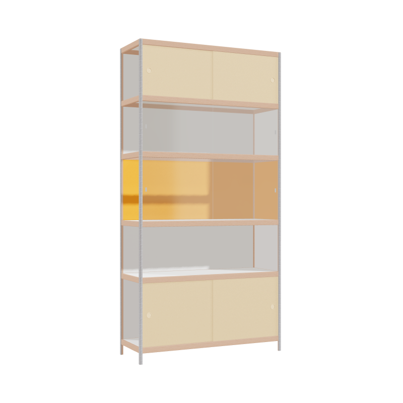 Display cabinet (237x120x42 cm)